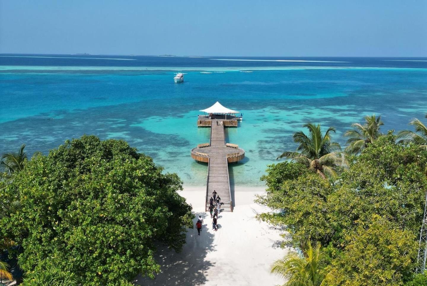 Island scuba inn Dhangethi Exterior foto